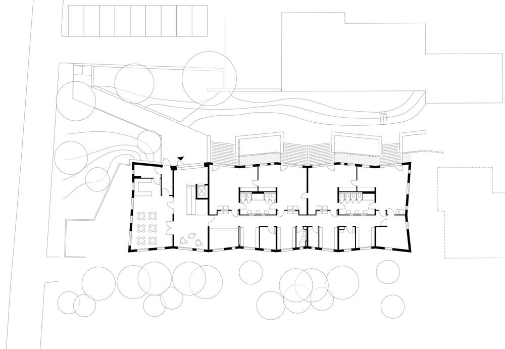 Grundriss OG (neu) Kindergarten Am Kutschengraben, Melsungen