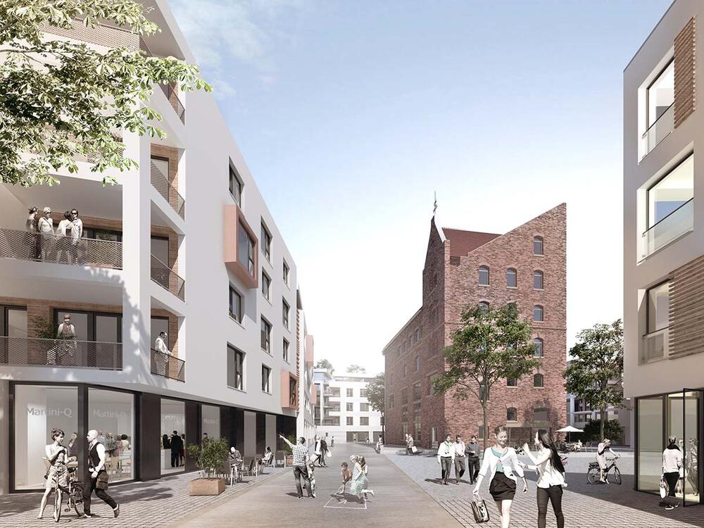 Visualisierung Martini-Quartier Kassel