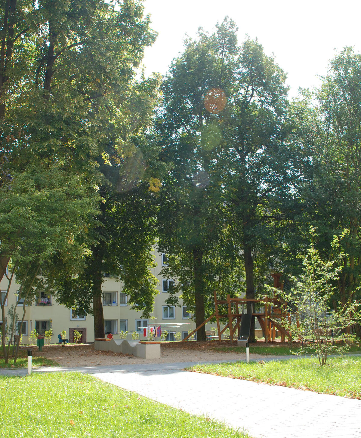 Zentrum Innenhof
