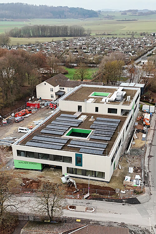 Berliner Schule Korbach - Korbach_von_oben