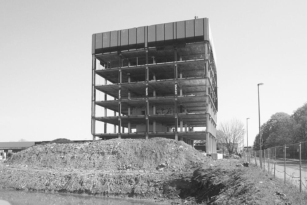 EAM-Tower Göttingen_vorher_sw