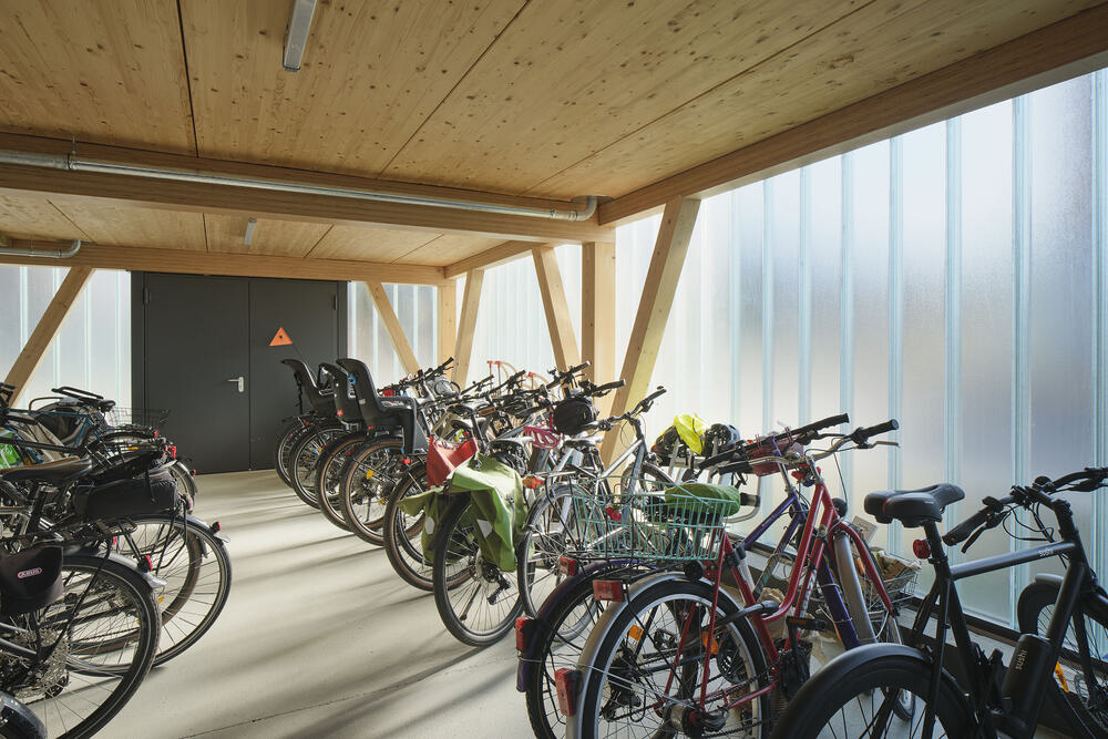Gemeinschaftliches Wohnprojekt am Feldlager Kassel - Fahrradgarage