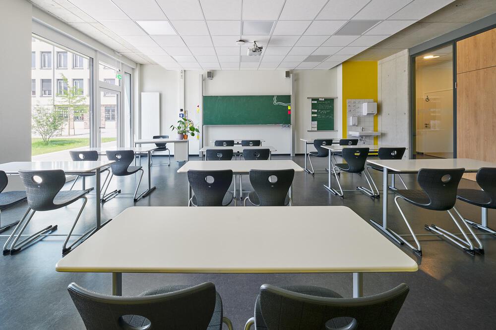 Erweiterung Gesamtschule Melsungen - Klassenraum