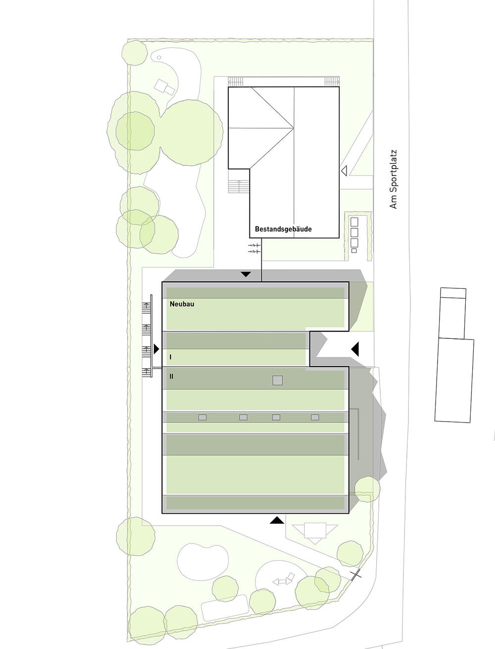 Kita-S Neukirchen Lageplan