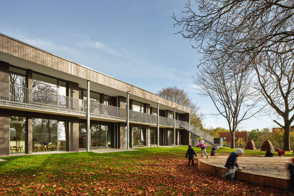 Neubau Kita Nordshausen, Kassel - Garten Startbild