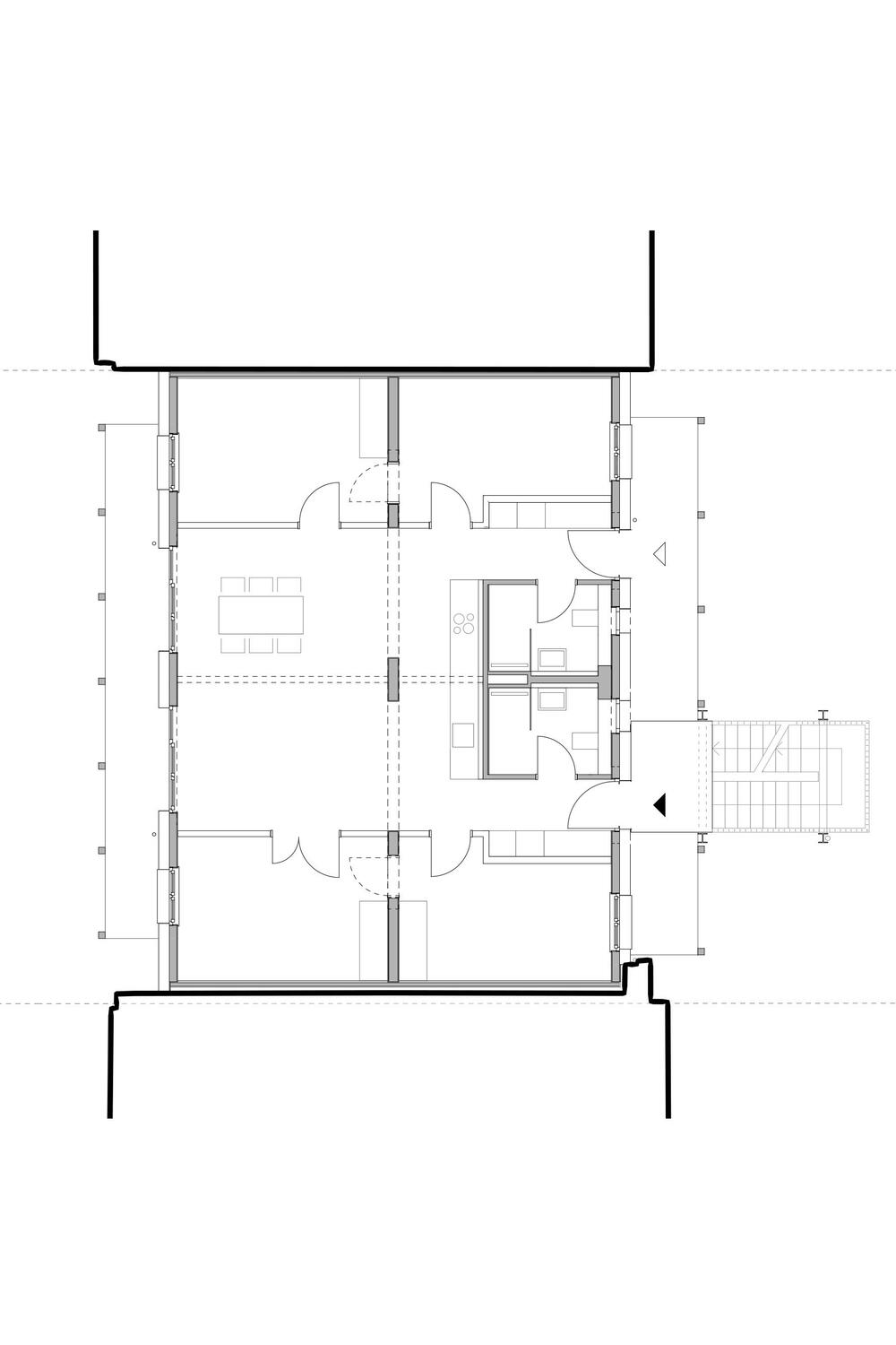 Martini-Quartier Suffizienzhaus U10 - Regelgeschoss