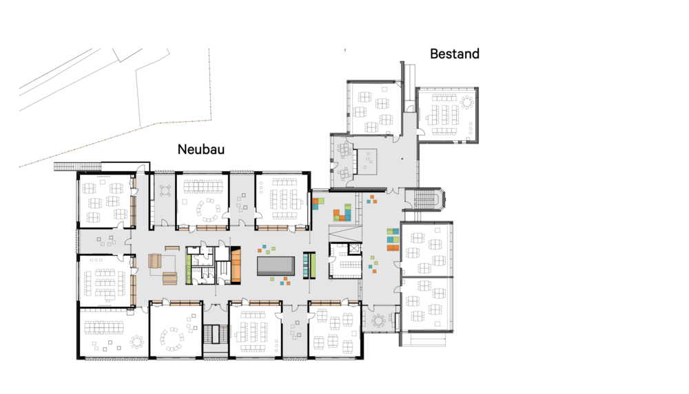 Valentin-Traudt-Schule Kassel Grundriss OG