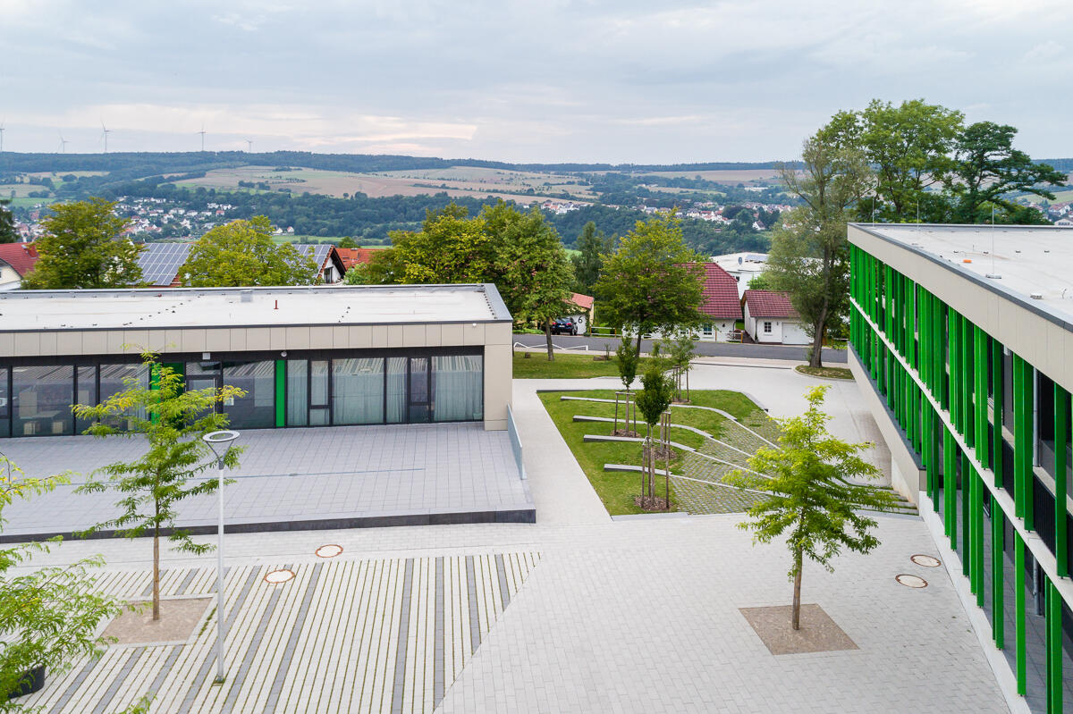 Treppenanlage mit Aussicht