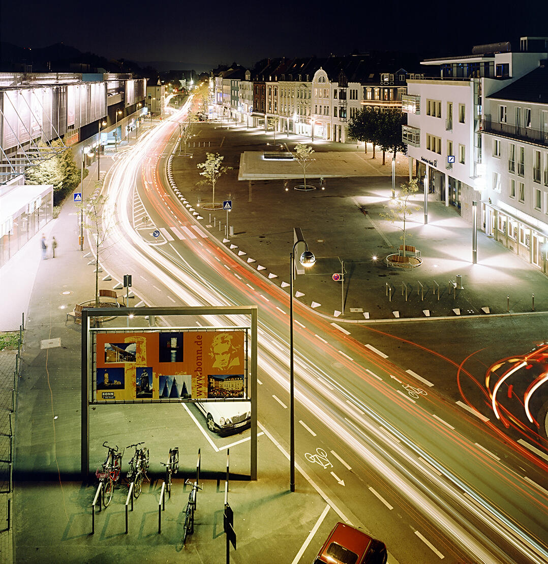 Moltkeplatz bei Nacht