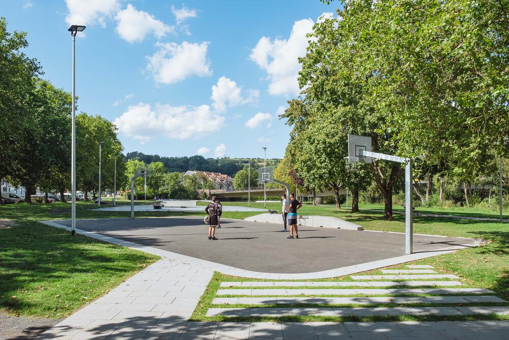 Basketballfeld